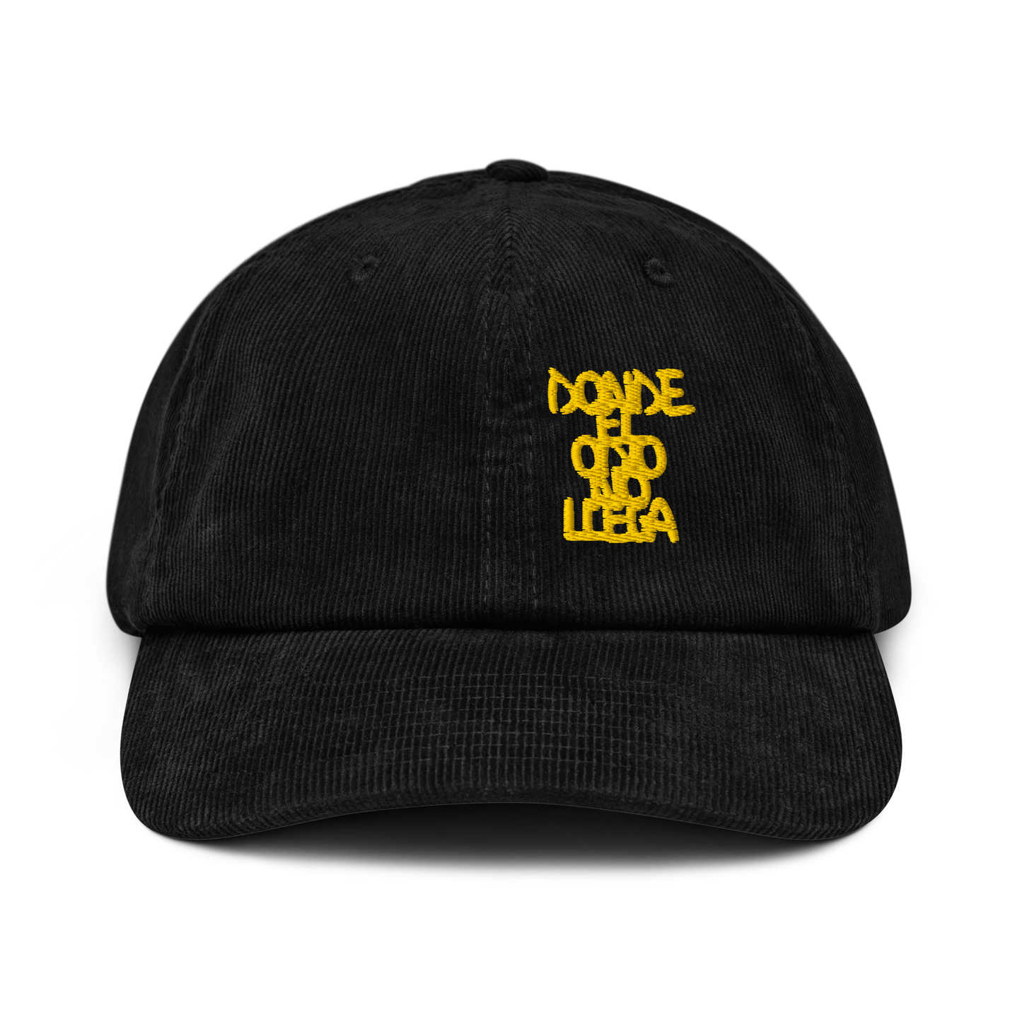 Gorra de Pana "Donde el odio no llega"