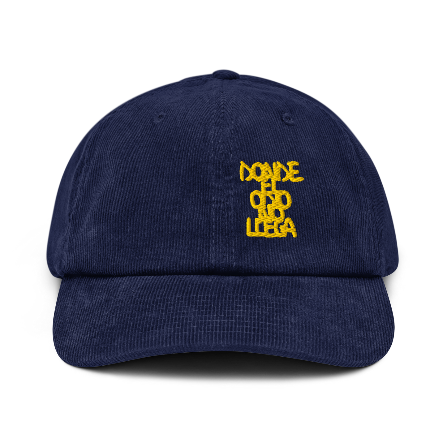 Gorra de Pana "Donde el odio no llega"