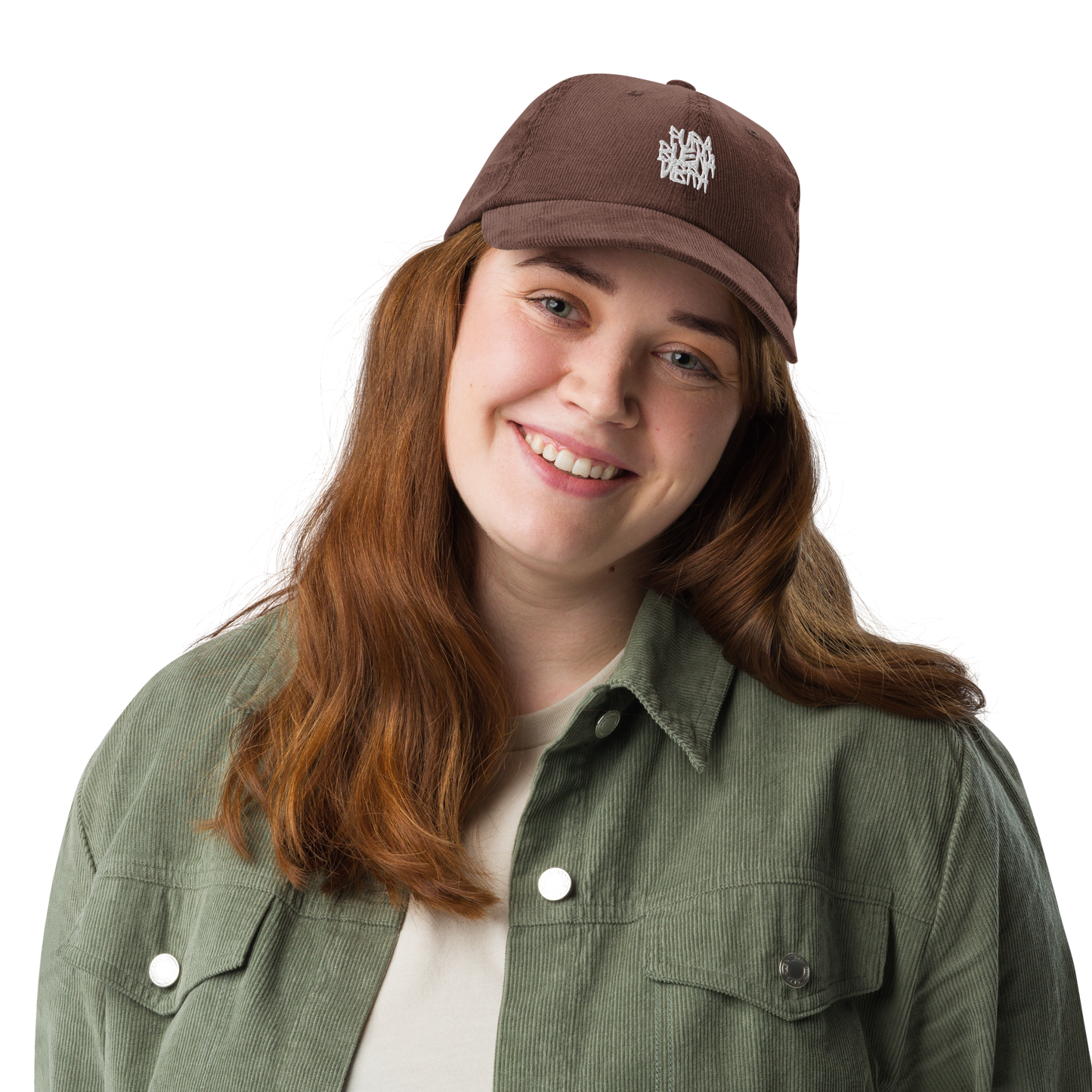 Gorra Vintage de Pana "Pura buena vibra"